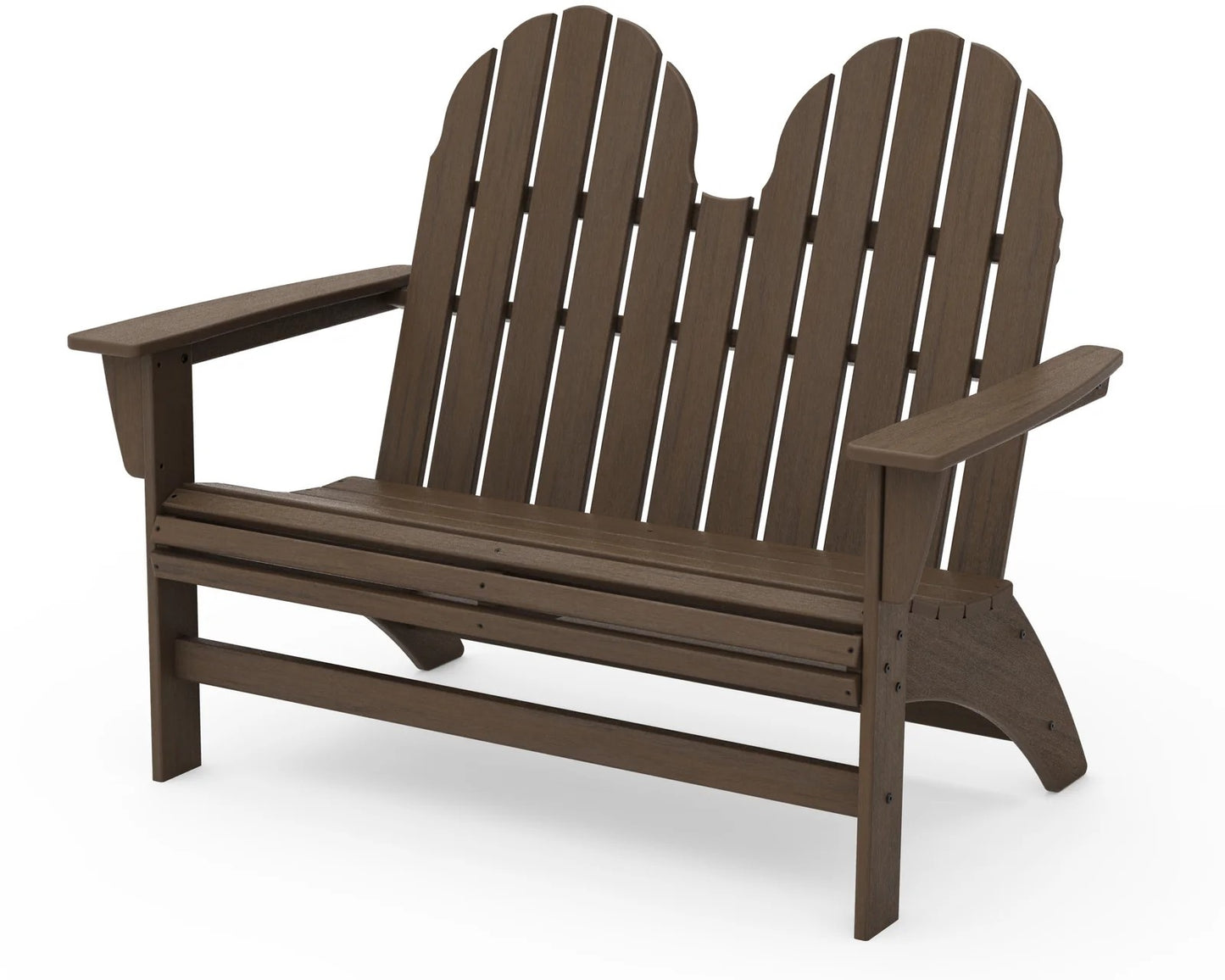 Polywood - Vineyard 48" Adirondack Bench - FREE SHIPPING