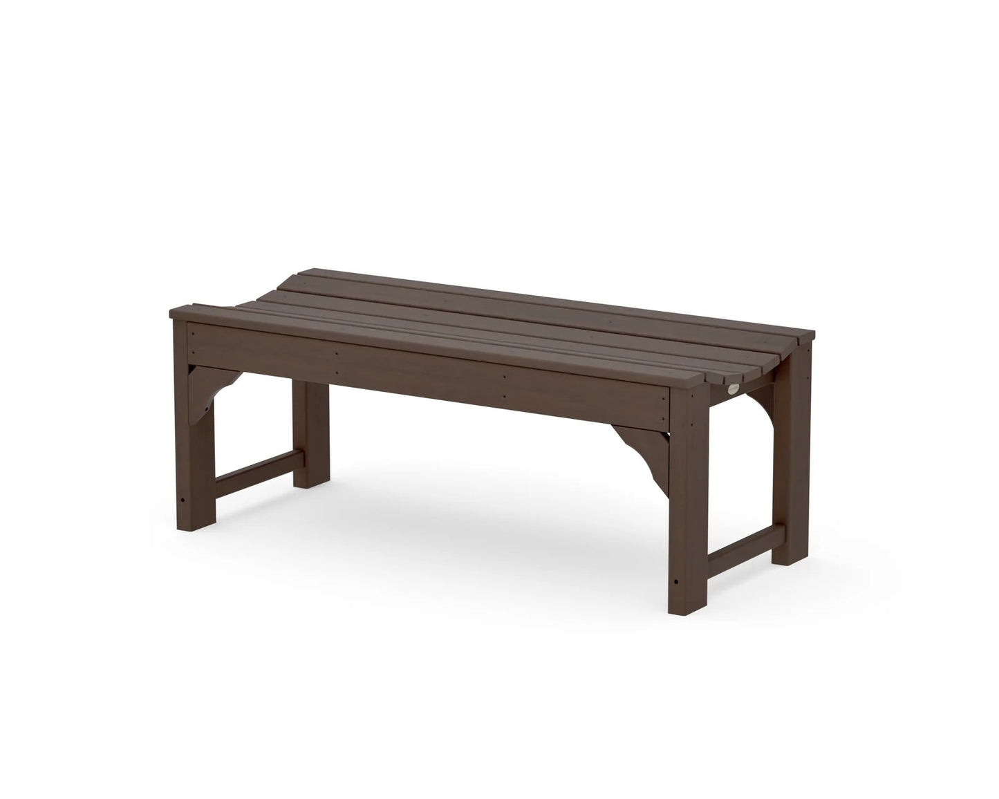 Polywood - Traditional Garden 48" Backless Bench - FREE SHIPPING