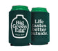 BGE Insulated Beverage Cooler - green w/white logo