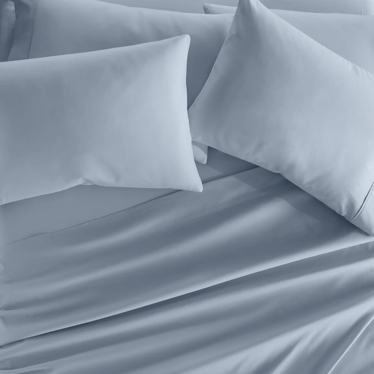 6-Piece Double Brushed Solid Sheet Set