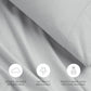 4-Piece 100% Cotton Flannel Sheet Set