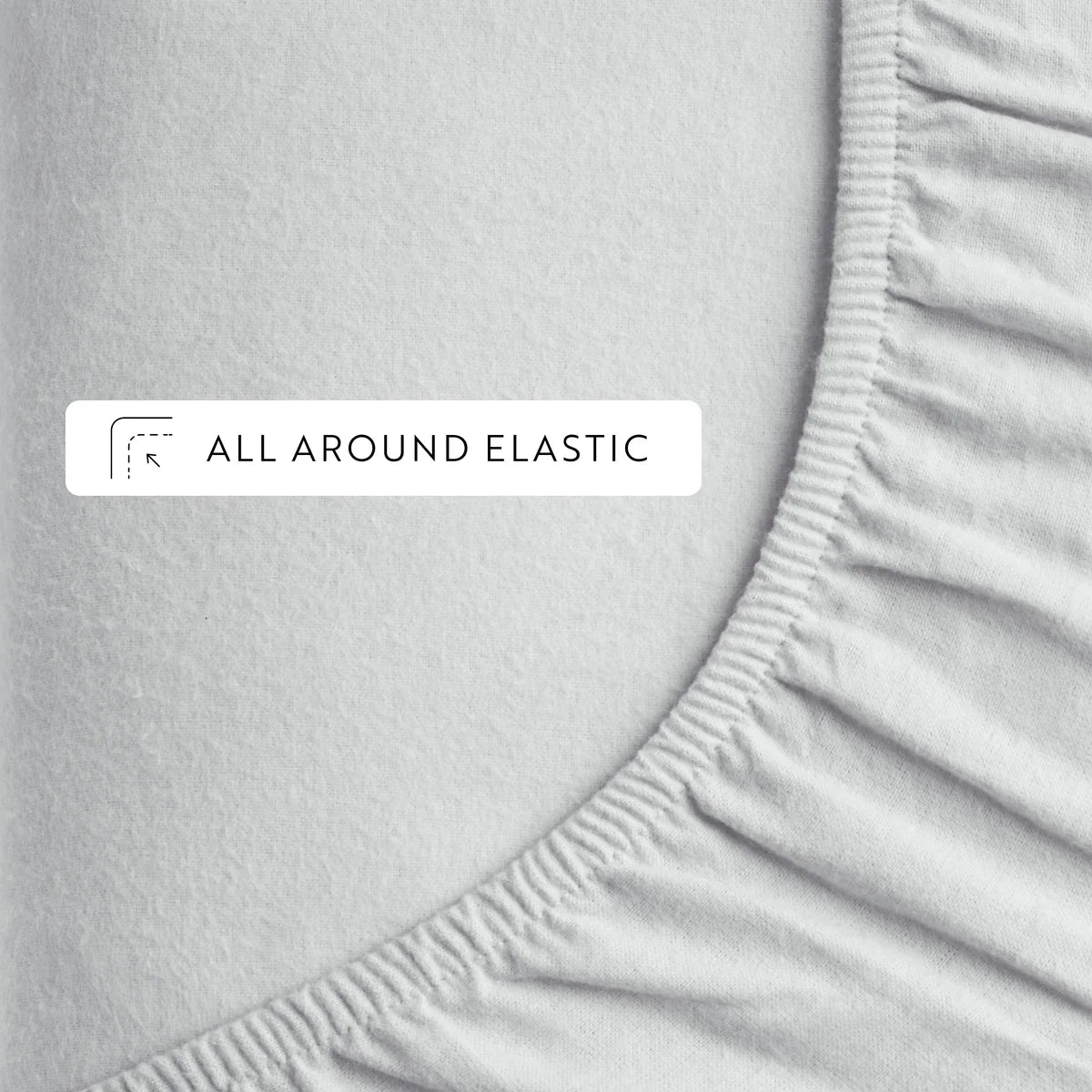 4-Piece 100% Cotton Flannel Sheet Set