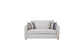 Trilogy - Sand Loveseat with 2 Down Pillows