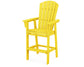 Polywood - Nautical Curveback Adirondack Bar Chair - FREE SHIPPING
