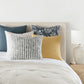 Bengal Stripe Yarn-Dyed Cotton Decor Throw Pillow Cover