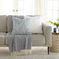Willow Elegant Cotton Decor Throw Pillow Cover
