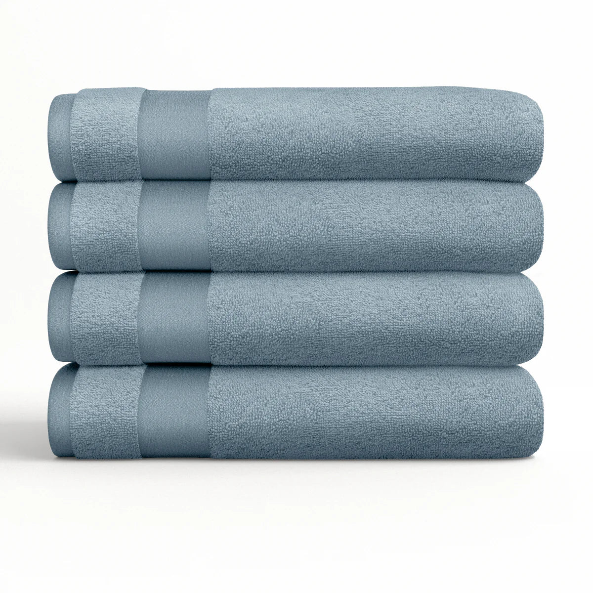 4-Piece Hotel-Quality 100% Bath Towel Set