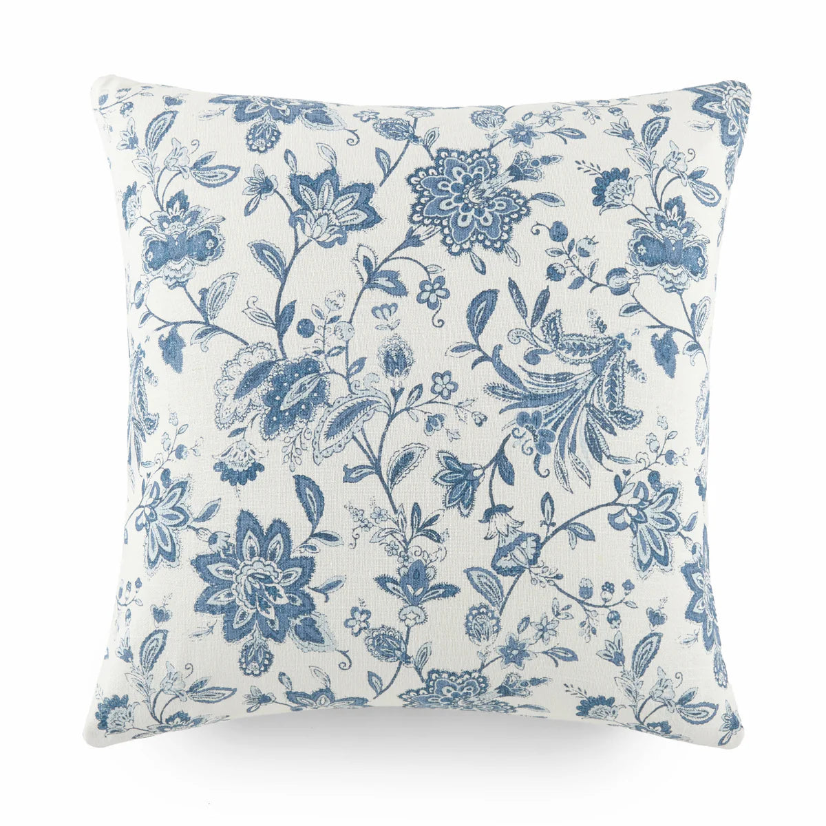 Jacobean Elegant Cotton Decor Throw Pillow Cover