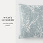 Willow Elegant Cotton Decor Throw Pillow Cover