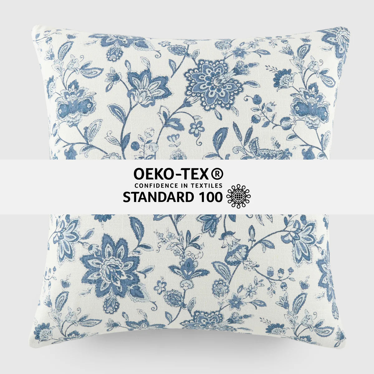 Jacobean Elegant Cotton Decor Throw Pillow Cover