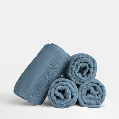 4-Pack 100% Cotton Hotel-Quality Hand Towels