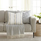 Bengal Stripe Yarn-Dyed Cotton Decor Throw Pillow Cover