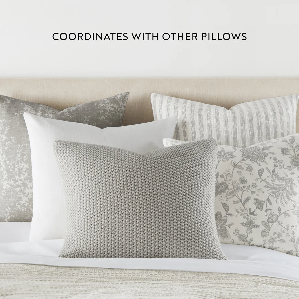 Willow Elegant Cotton Decor Throw Pillow Cover