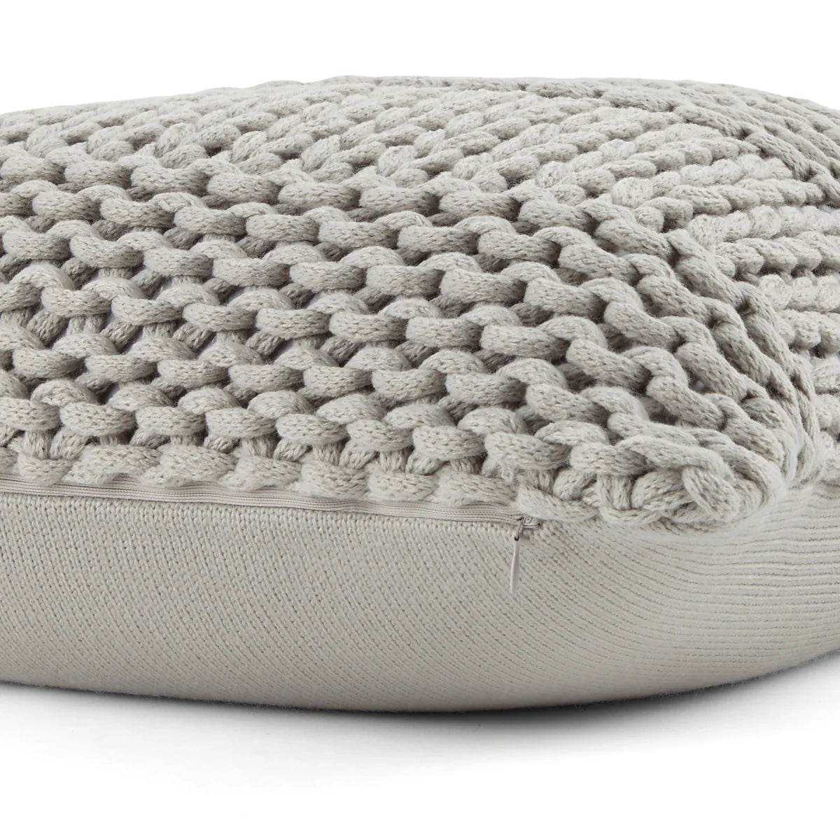 Cozy Chunky Knit Acrylic Decor Throw Pillow Cover