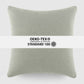Stone Washed & Distressed Cotton Decor Throw Pillow Cover