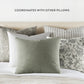 Stone Washed & Distressed Cotton Decor Throw Pillow Cover