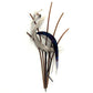 COPPER ART - ABSTRACT HERON HEAD DOWN
