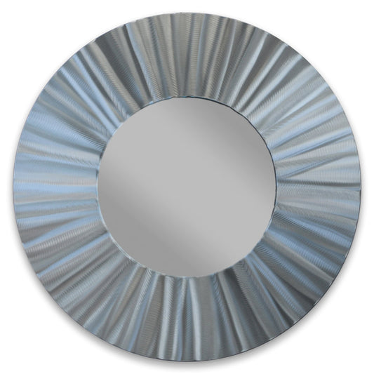 COPPER ART - RADIANT CIRCLE MIRROR