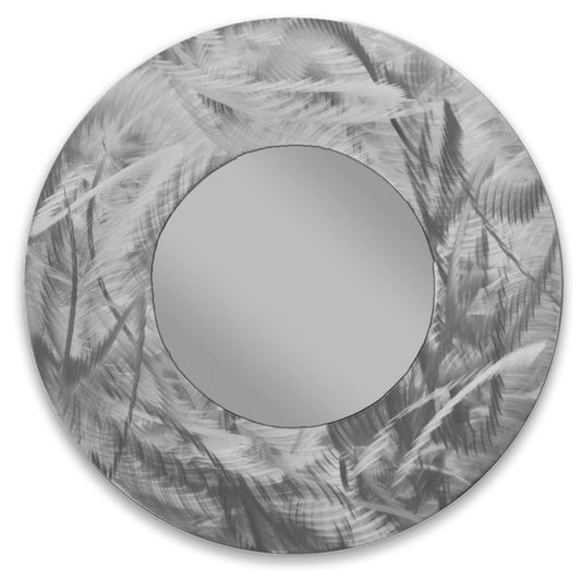 COPPER ART - CHAOS CIRCULAR MIRROR