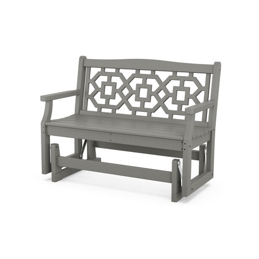 Polywood - Chinoiserie 48” Glider - FREE SHIPPING