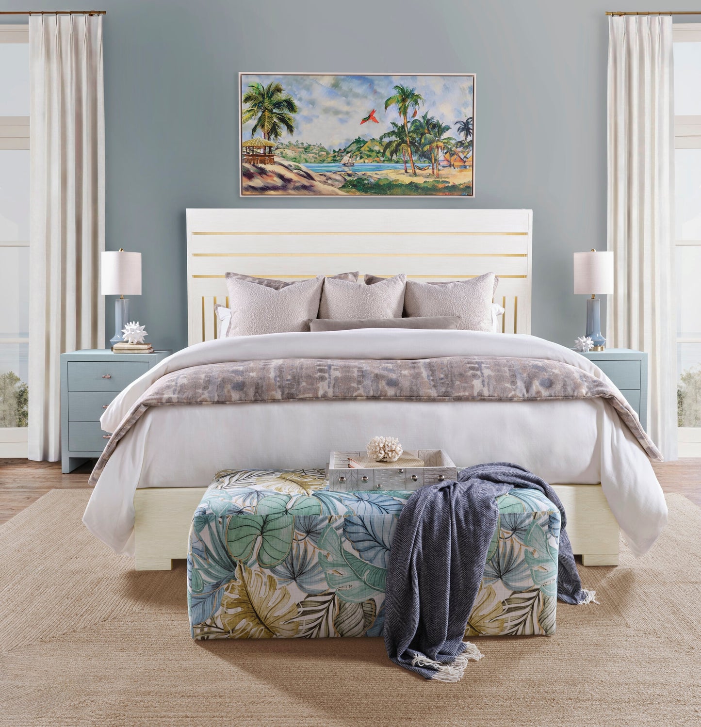 Margaritaville Duval Queen Panel Bed