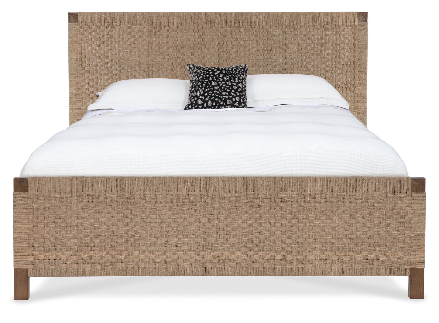 Roatan King Woven Panel Bed