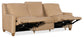 Margaritaville Hemisphere Dancer Wall-Away Power Recline Sofa with Power Headrest and Lumbar