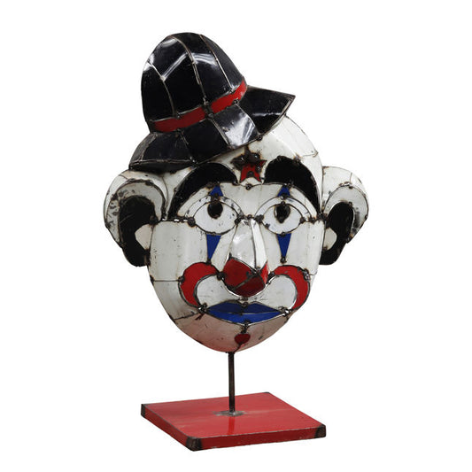 Metal Mask with Stand
