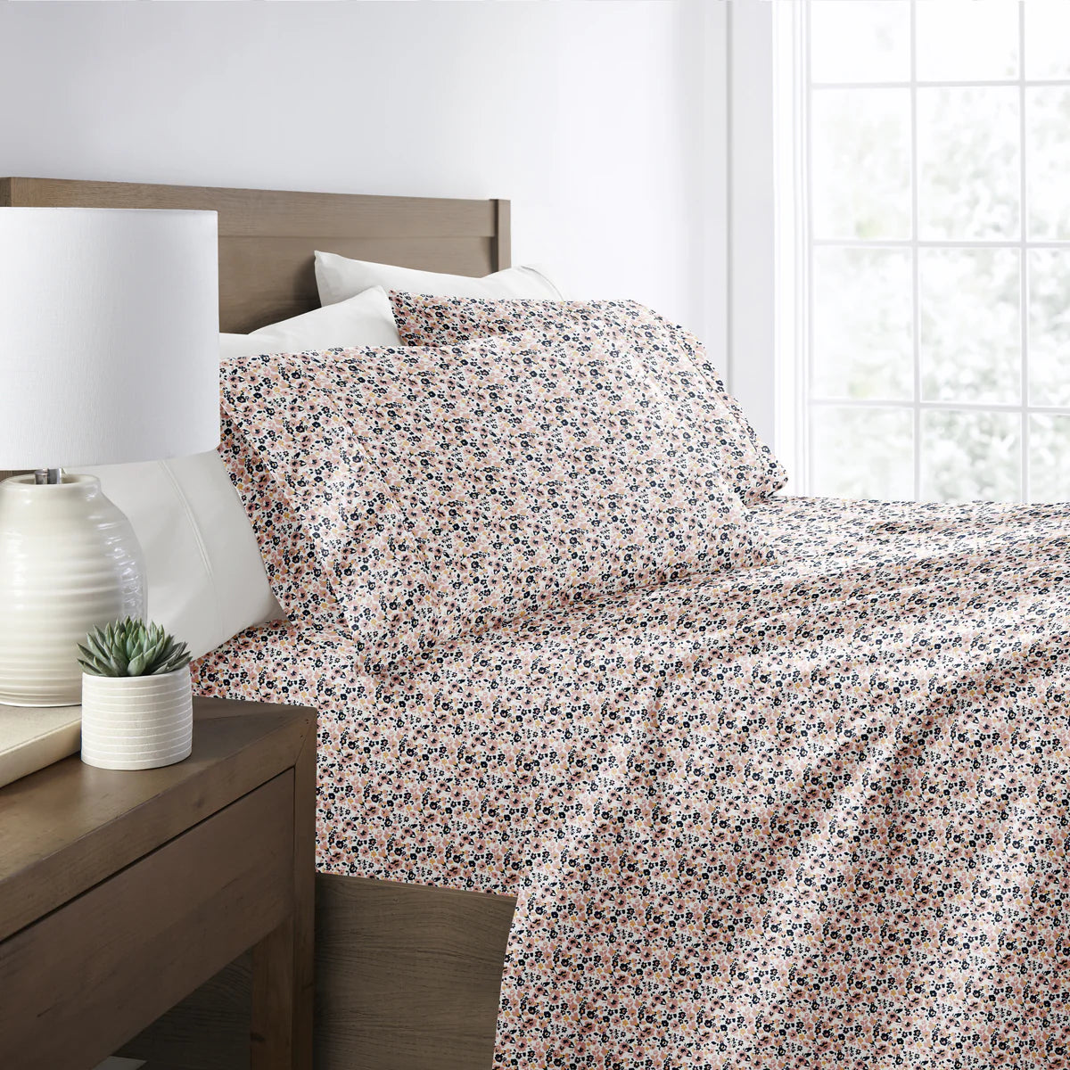 Floral Dream 4-Piece Patterned Sheet Set