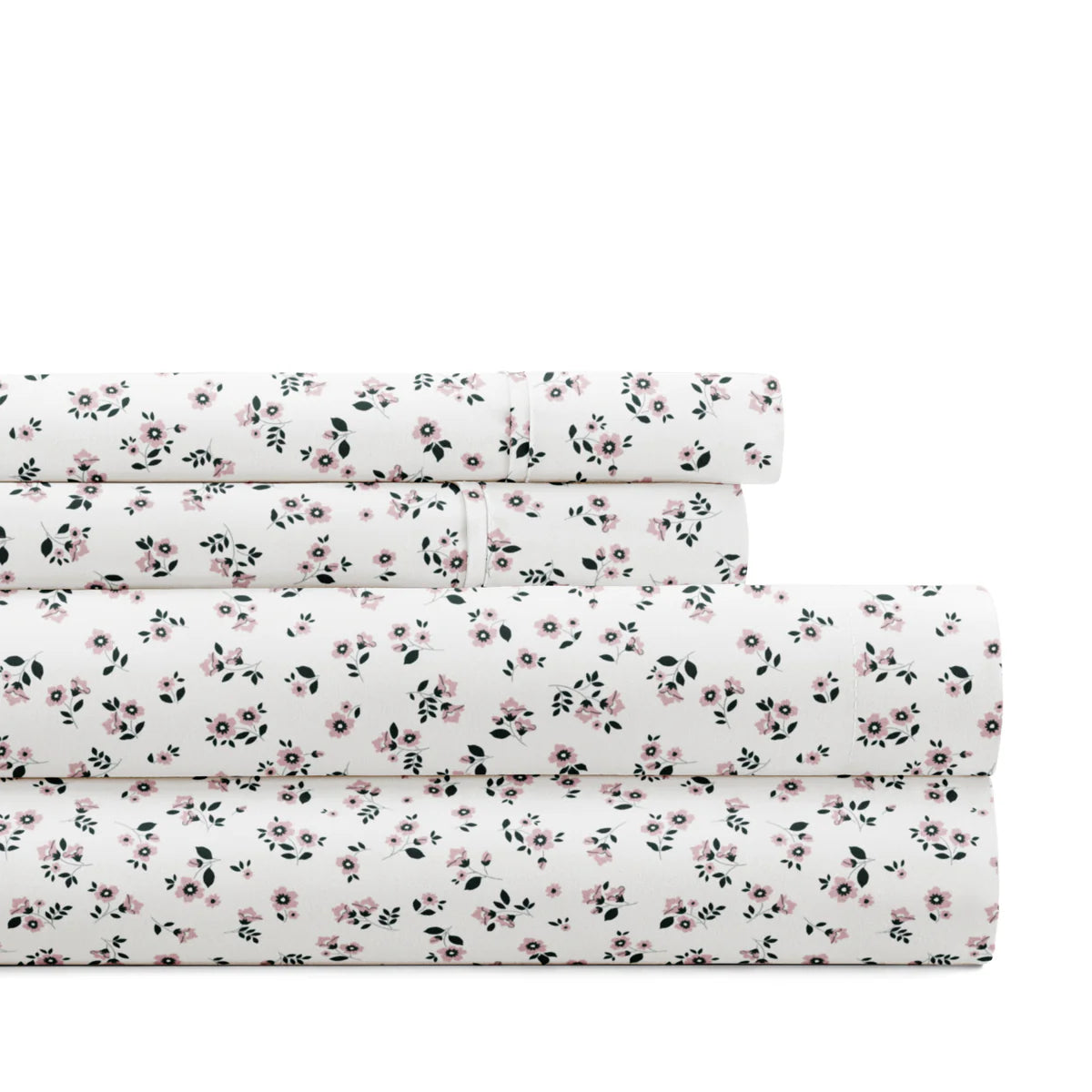 Ditsy Floral 4-Piece Patterned Sheet Set