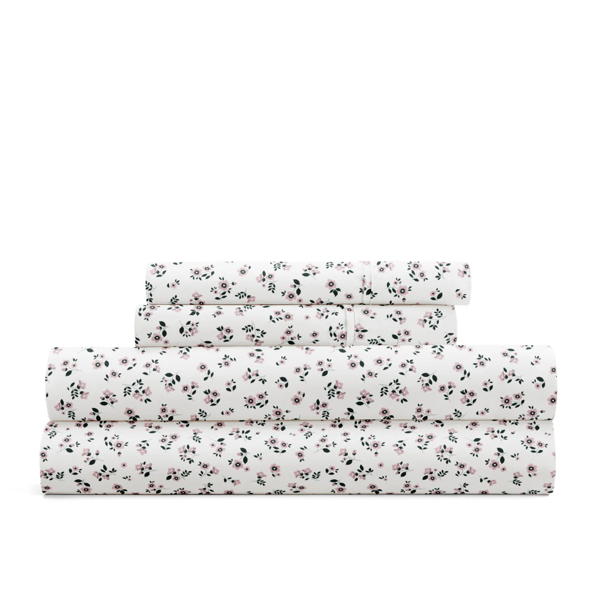 Ditsy Floral 4-Piece Patterned Sheet Set