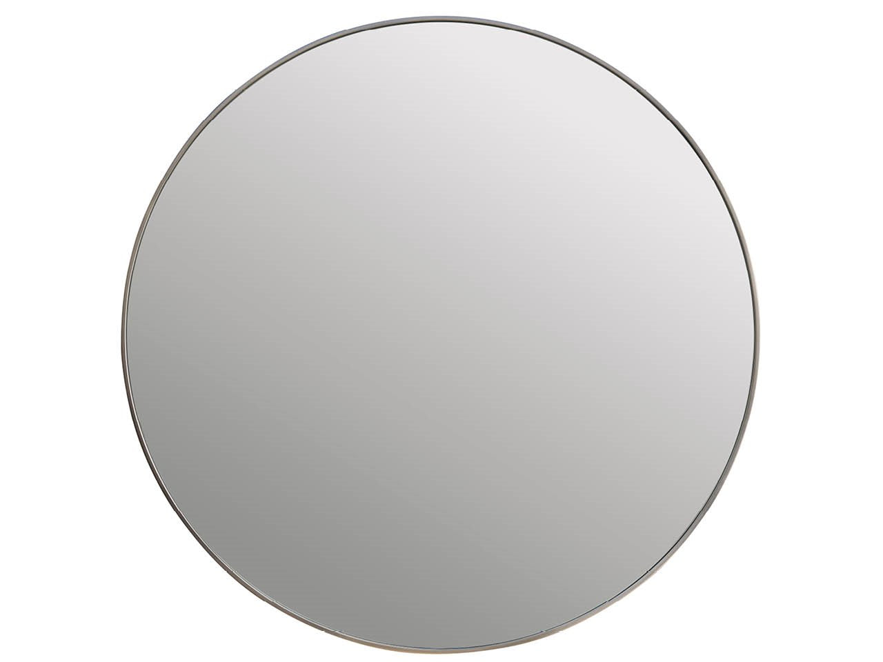 Universal - Sable & Desert-Modern Round Accent Mirror