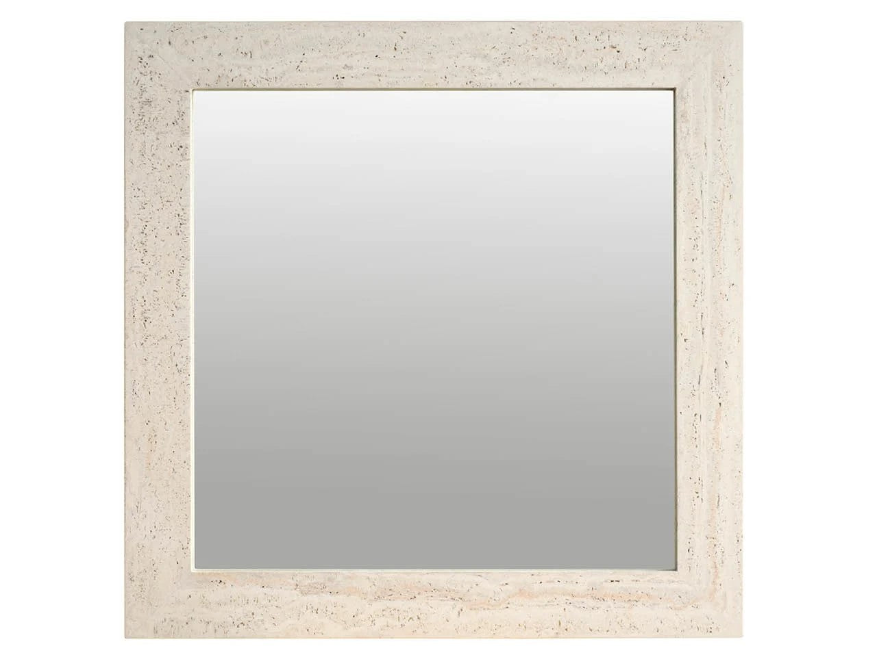 Universal - Sable & Desert-Modern Travertine Mirror
