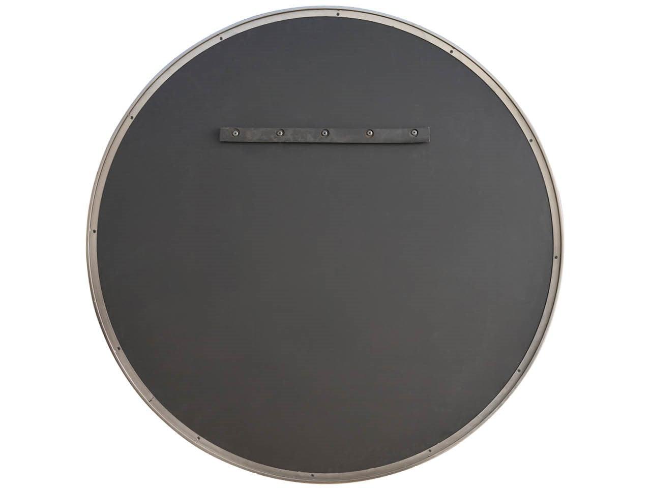Universal - Sable & Desert-Modern Round Accent Mirror