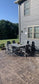 POLYWOOD Modern Adirondack 9-Piece Farmhouse Trestle Dining Set FREE SHIPPING