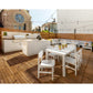 POLYWOOD Modern Studio Urban Chair 7-Piece Parsons Table Dining Set FREE SHIPPING