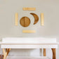 Abstract Moon Phases Modern Wall Art