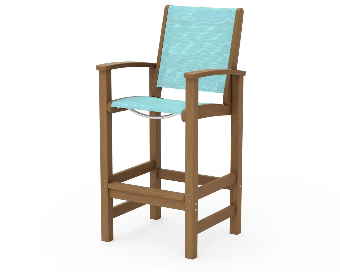 Polywood - Coastal Bar Chair in Vintage Finish - FREE SHIPPING