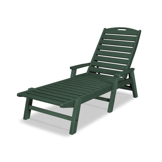 Polywood - Nautical Chaise with Arms - FREE SHIPPING