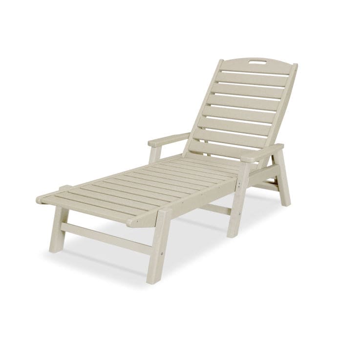 POLYWOOD  Nautical Chaise with Arm  FREE SHIPPING