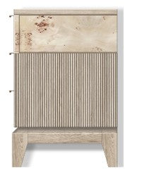 Sea Winds - Manhattan Valley 3 Drawer Nightstand w/ Power & USB A + C