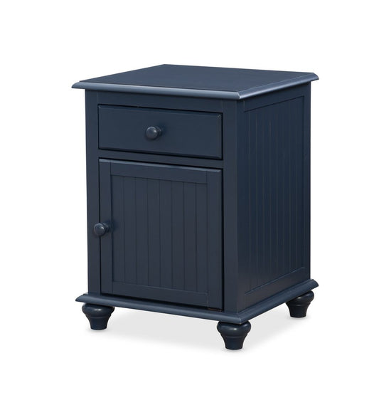 Cottage - 1 Drawer/1Door Nightstand in Denim