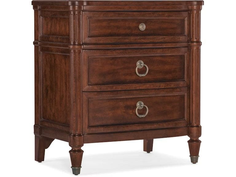 Hooker Furniture - Bedroom Charleston Three-Drawer Nightstand