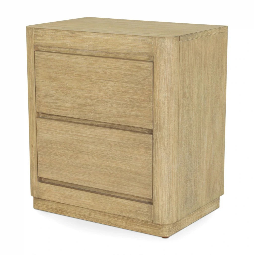 Sea Winds - Hyde Park 2 Drawer Electrified Nightstand