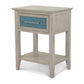 Sea Winds - Ocean Isles 1 Drawer Woven Nightstand w/ Power & USB A+C