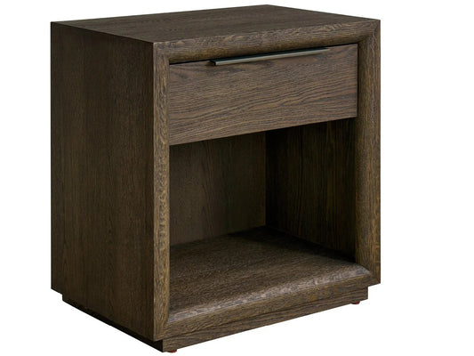 Universal - Sable & Desert-Modern Sable One Drawer Nightstand