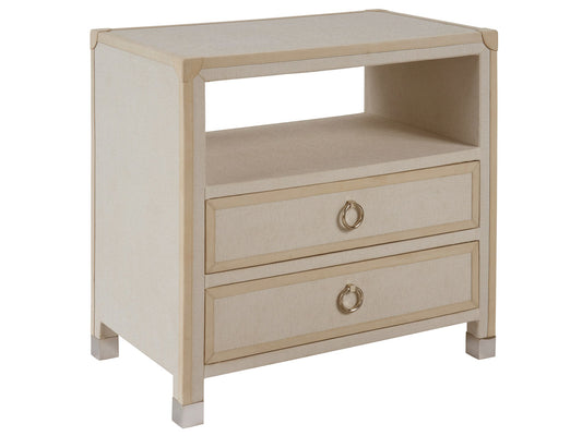 Universal - New Modern-Modern Riven Nightstand