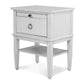 Sea Winds - Point Breeze 1 Drawer Electrified Open Nightstand