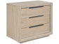 Universal - Sable & Desert-Modern Desert Plinth Nightstand