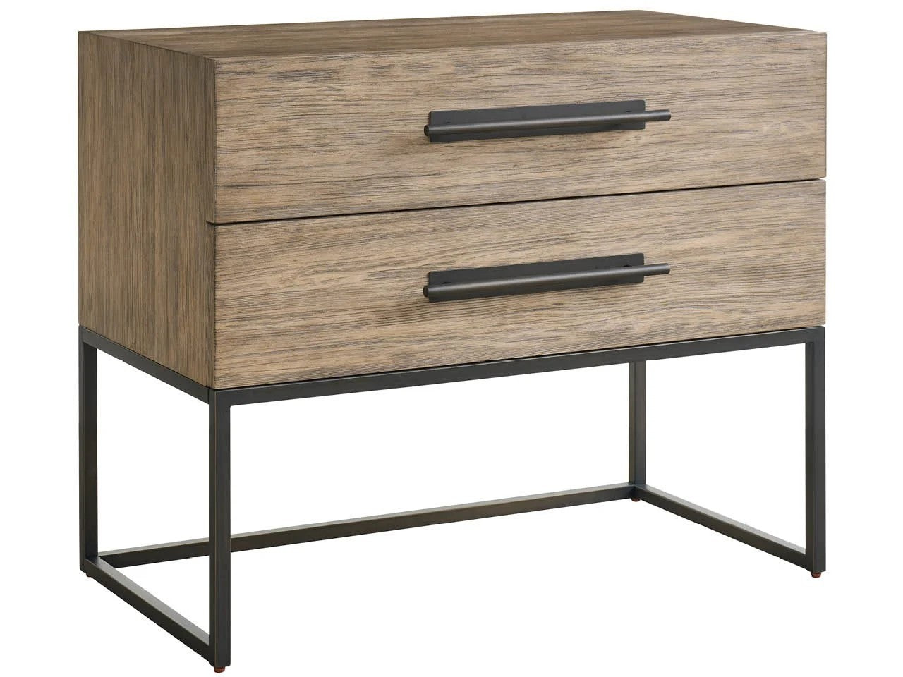 Universal - Dwell Boulder Metal Base Nightstand